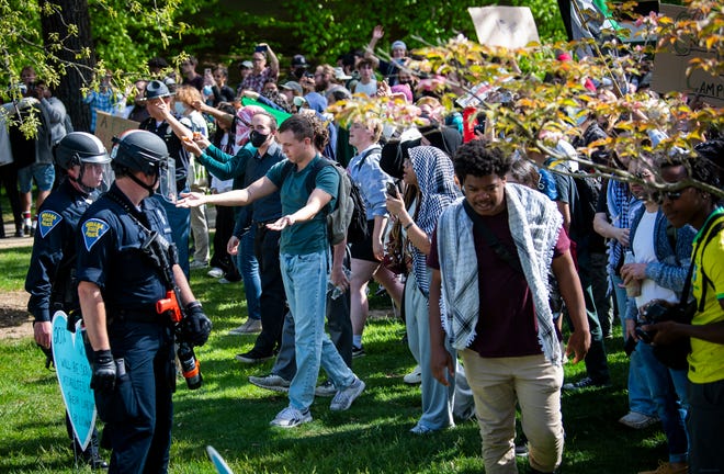 IU trustees plan to create a system-wide policy on "expressive activities" in an apparent response to the encampments at Dunn Meadow, which led to more than 50 arrests this spring.