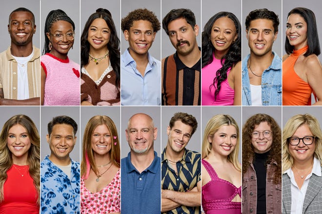 The full cast of Season 26 of "Big Brother."