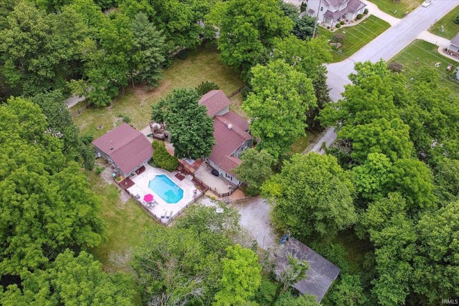 This beautifully refreshed, turn-key home was originally built in 1874 and sits on nearly three acres in South Bend.